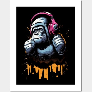 Crazy Cool Monkey Posters and Art